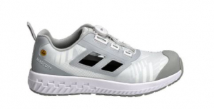 Sicherheitssandale S1PL, BOA� Fit System, Wei�/Hellgraumeliert, Weite 8