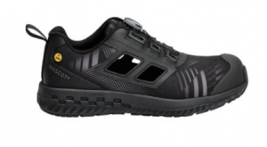 Sicherheitssandale S1PL, BOA� Fit System, Schwarz, Weite 8