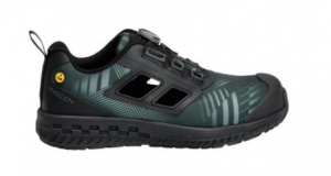 Sicherheitssandale S1PL, BOA� Fit System, Waldgr�n/Schwarz, Weite 8