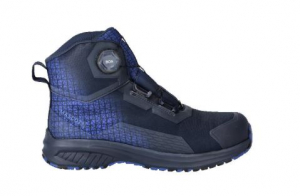 Sicherheitsstiefel S3S, BOA� Fit System, Schwarzblau/Azurblau, Weite 10