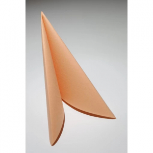AIRLAID-SERVIETTEN, peach, 1/4 Faltung, Karton  20x50 Stck