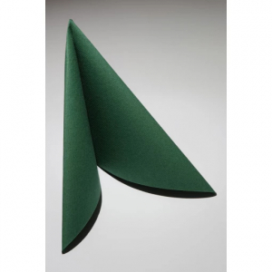 AIRLAID-SERVIETTEN, dunkelgrn, 1/4 Faltung, Karton  20x50 Stck