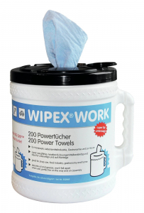 PUTZPAPIERROLLEN Spender, Wipex Work, Big Grip Dispenser Bucket, inkl. 1 Rolle 55207, 6 Stck  Karton