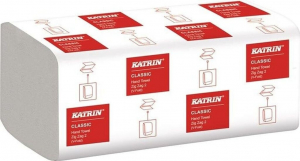 KATRIN-Classic Hand Towel non stop M2, wide, Handy Pack, wei, 2-lagig, Ktn.  25 Pkg., Pkg.  160 Tcher