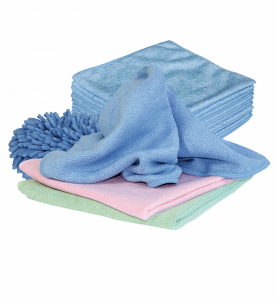WIPEX-MIKROFASERTCHER, ECONOMY, blau, ca. 240 g, Karton  2x10 Stck