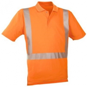 WATEX-Warnschutz-Polo-Shirt, 185g/m² leuchtorange