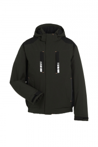 Planam-Outdoor Moto Winterjacke oliv/schwarz