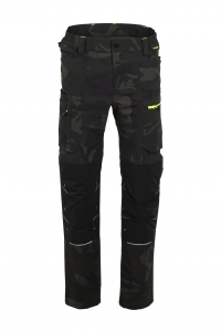 Planam-rECOline Bundhose camouflage/schwarz