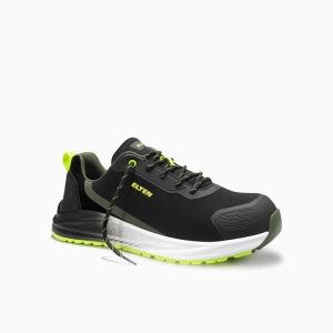 ELTEN Sicherheitshalbschuh, LEEVI XXNF black-lime Low ESD S3S