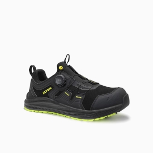ELTEN Sicherheitshalbschuh, IVAR XXNF BOA� black-lime Low ESD S3S