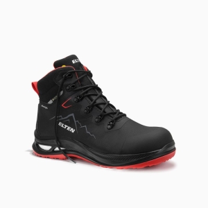 ELTEN Sicherheitsschn�rstiefel, NOLAN XXG GTX� black-red Mid ESD S3S WR