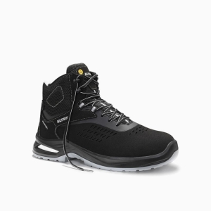 ELTEN Sicherheitsschn�rstiefel, RAY XXFIT black-grey Mid ESD S1 Typ 1