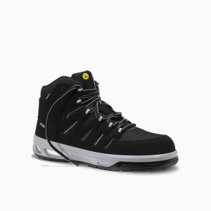 ELTEN Sicherheitsschn�rstiefel, MADDOX XX10 black-grey Mid ESD S2