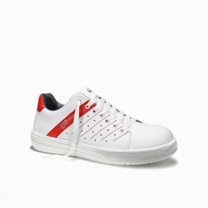 ELTEN Berufshalbschuh, NORRIS white-red Low ESD O1