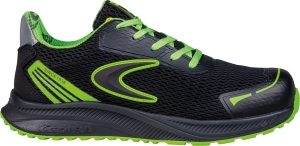 Cofra-GAMBOL ESD S1 PS HRO SC FO SR, HALBSCHUH NYLON SCHWARZ/HELL GRUNER STOFF/FPT ZWISCHENS./ESD