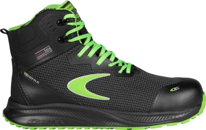 Cofra-HALE ESD S7S HRO SC FO SR, HOCHSCHUH NYLON-MICROFASER SCHWARZ/COFRATEX/FPT ZWISCHEN/ESD