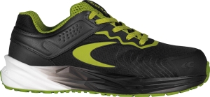 Cofra-VETRIX ESD S3S HRO SC FO SR, HALBSCHUH NYLON-MICROFASER SCHWARZ/HELL GRUNER STOFF/FPT/ESD