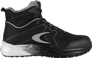 Cofra-LORIEN ESD S3S HRO SC FO SR, HOCHSCHUH NYLON-MICROFASER SCHWARZ/GRAUER STOFF/FPT/ESD