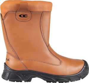 Cofra-MOSA S3S, RIGGER LEDER BEIGE/K�NSTLICHEM FELL BEIGE/APT ZWISCHENSOHLE