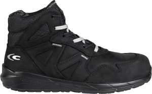 Cofra-COMPETITION S3S CI FO SR, HOCHSCHUH NUBUKLEDER SCHWARZ/SCHWARZER STOFF/APT ZWISCHENSOH