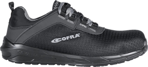 Cofra-INTENSITY ESD S3S FO SR, HALBSCHUH NYLON SCHWARZ/GRAUER STOFF/APT ZWISCHENSOHLE/ESD