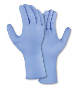 teXXor� Nitril-Einweg-Handschuhe lange Stulpe, blau