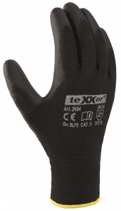 BIG-TEXXOR-Polyester-Strickhandschuhe, schwarz