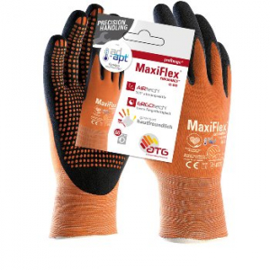 MaxiFlex� Endurance�AD-APT� Nylon-Strickhandschuhe orange/schwarz (42-848HCT), SB-Verpackung