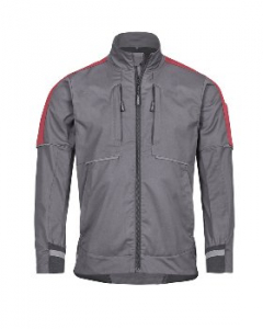 4PROTECT� Workwear Bundjacke, grau/rot