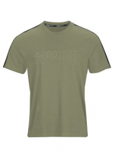4PROTECT� Brand-T-Shirt, oliv/schwarz