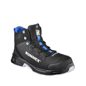 RUNNEX� S3S-ESD-Sicherheitsschn�rstiefel ActionStar, schwarz/blau