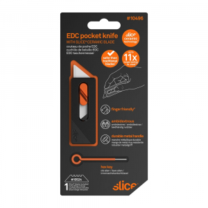 BIG- SLICE-EDC Taschenmesser, Farbe: schwarz/orange