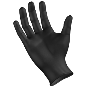 F-*SAPPHIRE XP BLACK* SEMPERGUARD� NITRIL HANDSCHUHE-NITRIL, PUDERFREI, SCHWARZ, CAT 3