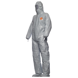 F-*TYCHEM� 6000 F* SCHUTZANZUG MIT SOCKEN-TYCHEM�, GRAU, PSA KATEGORIE 3, TYP 3-B/4-B/5-B/6-B