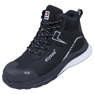 F-*CUSHIONPRO� XTREME* STIEFEL S7S-*ELYSEE�* SCHWARZ/ WEI� ABGESETZT EN ISO 20345:2022 + A1:2024 S7S FO SR SC