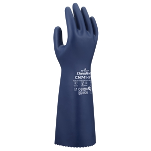 F-*SHOWA CN741* SHOWA� HANDSCHUHE, NITRIL CAT.3, CHEMIKALIENSCHUTZ