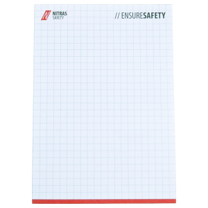 NITRAS Notizblock A6, wei�
