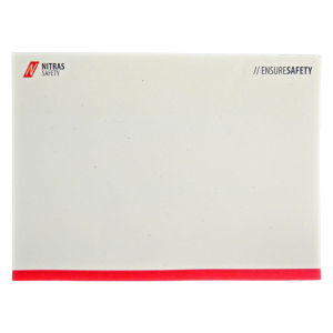 NITRAS Post it�s, gelb, Banderole � 10 St�ck