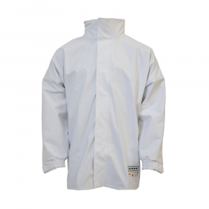OCEAN-Albertville-Komfort-Jacke, 240 g/m², weiß