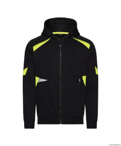 DASSY� Santos Kapuzensweatshirt, schwarz/neongelb