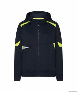 DASSY� Santos Women Kapuzensweatshirt f�r Damen, nachtblau/neongelb