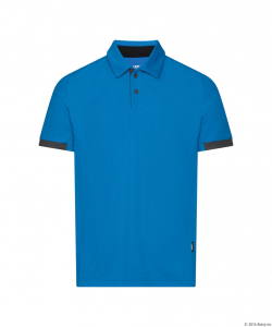 DASSY� Traxion Next Poloshirt, azurblau/anthrazitgrau