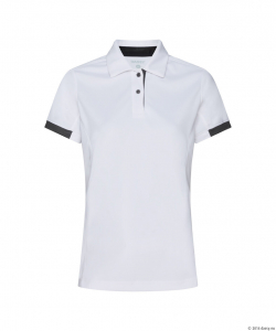 DASSY� Traxion Next Women Poloshirt f�r Damen, wei�/anthrazitgrau
