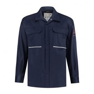 Hemd flammhemmend, 220g/m, marine