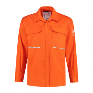 Hemd flammhemmend, 220g/m, orange