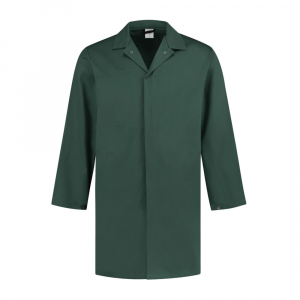 Hygiene Kittel Polyester/Baumwolle, 260g/m, flaschengrn