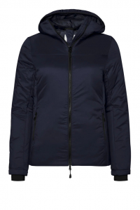HAKRO Damen Kapuzen-Thermo-Loftjacke, tinte