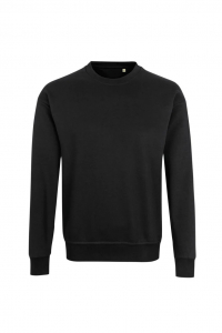 Label-Free Sweatshirt Heavy MIKRALINAR� ECO, schwarz