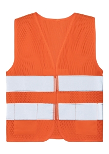 Korntex� Kinder Mesh Warnweste �Korfu� - Signal-Orange
