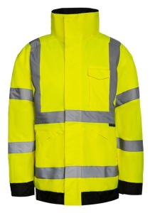 Korntex� Hi-Vis Regenjacke �Tampere� - Signal-Gelb